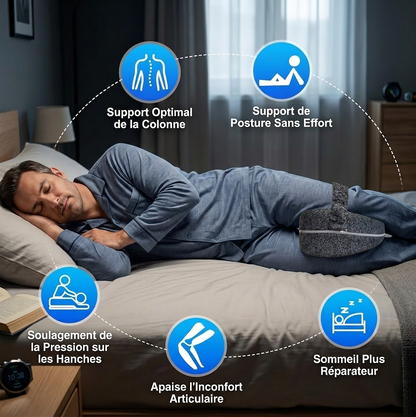 Aligno™ coussin d'alignement — le soutien qui accompagne tes nuits
