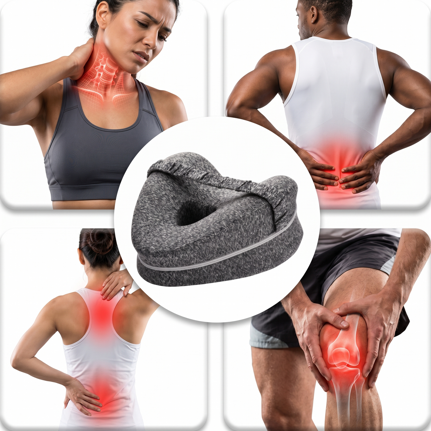 Aligno™ coussin d'alignement — le soutien qui accompagne tes nuits