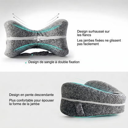 Aligno™ coussin d'alignement — le soutien qui accompagne tes nuits