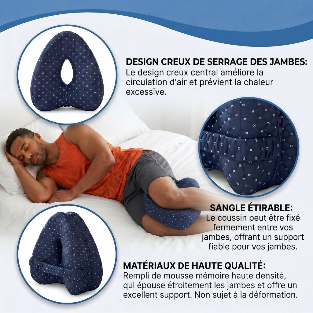 Aligno™ coussin d'alignement — le soutien qui accompagne tes nuits