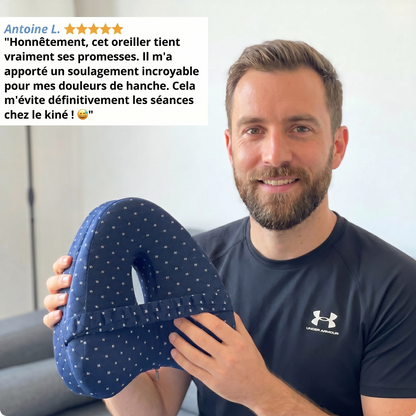 Aligno™ coussin d'alignement — le soutien qui accompagne tes nuits
